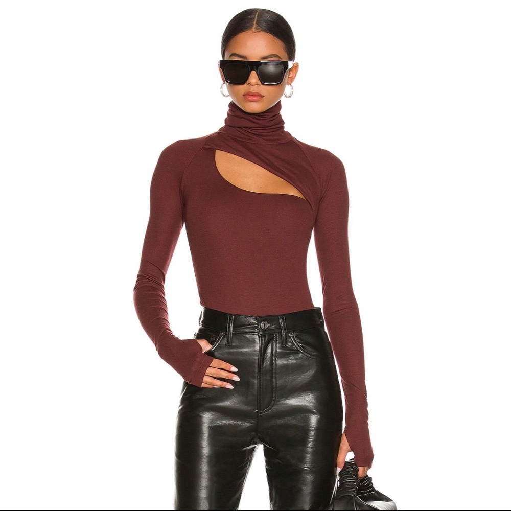 Alix NYC | carder bodysuit in clove